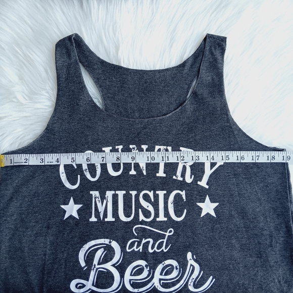 Country Music Tank Top Size L - Picture 7 of 7